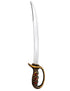 Sword Indian Talwar Plastic Toy Accessory for Kids and Adults Fancy Dress Costume