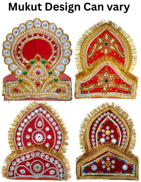 Complete Hanuman Bajrang Bali Hindu God Kids & Adults Fancy Dress Costume | With Gada