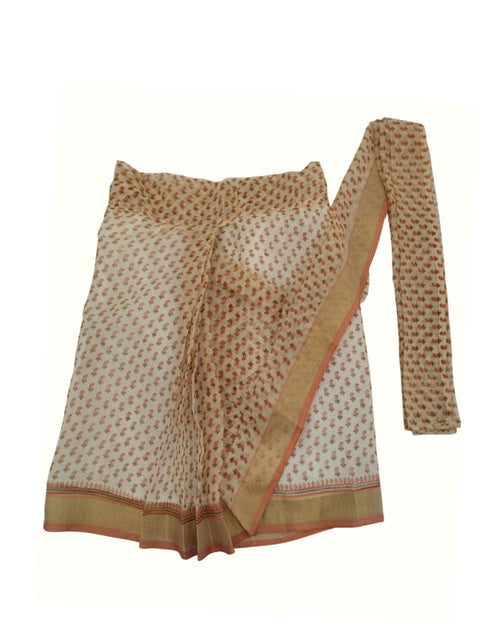 Principal Headmistress Professional Classic Saree with necklace Kids Fancy Dress Costume