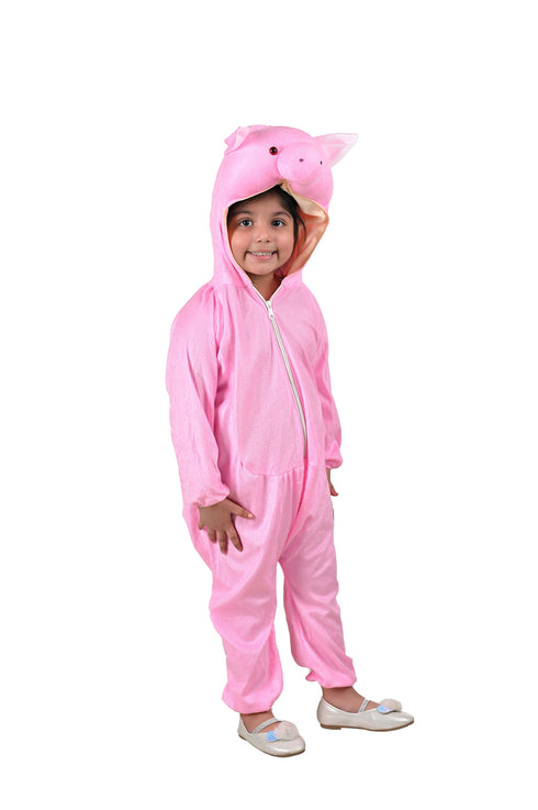 BookMyCostume Piglet Cartoon Animal Kids Fancy Dress Costume