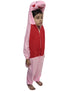 Cute Pink Pig Cartoon Character Kids Fancy Dress Costume with Hooded Face Mask, Ears & Full Body Jumpsuit | Cartoon Costume for Kids