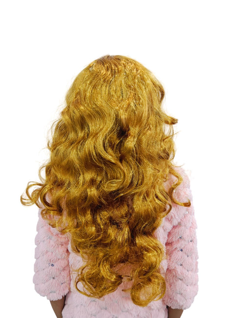 Buy Golden Blonde Color Foreigner Long Hair Wig for Girls and Women Fancy Dress Costume Accessory