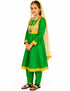 Kathak Indian Classical Dance Costume for Girls | Kids Adult With Heavy Jewelry Set