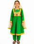 Kathak Indian Classical Dance Costume for Girls | Kids Adult With Heavy Jewelry Set