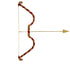 Bow and Arrow Indian Teer Kaman Ramleela Accessory for Kids and Adults Fancy Dress Costume