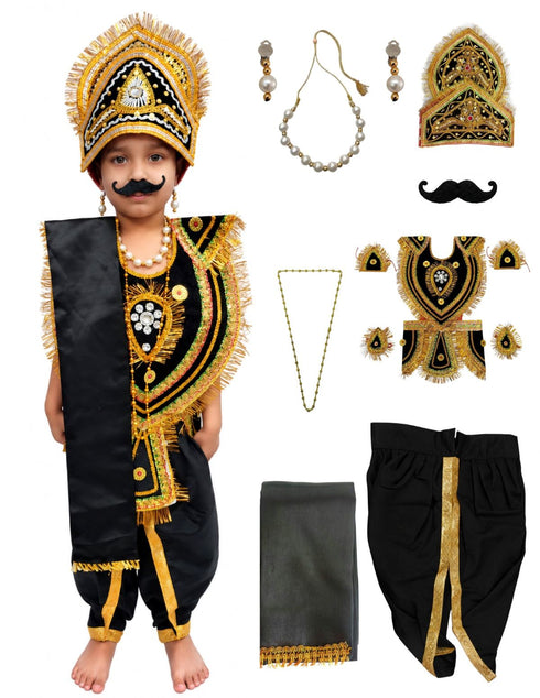 Ravana Lankesh Evil Ramayana Ramlila Kids & Adults Fancy Dress Costume Without Sword