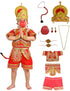 Lord Hanuman Bajrang Bali Monkey God Hindu Kids & Adults Fancy Dress Costume | Without Gada
