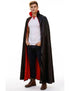 Buy Black & Red Reversible Dracula Vampire Cape Cloak Halloween Party Costume Accessory For Men | Adults