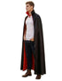 Buy Black & Red Reversible Dracula Vampire Cape Cloak Halloween Party Costume Accessory For Men | Adults