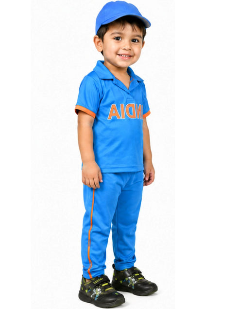 Indian Cricket Team Cricketer Boys Sports Fancy Dress Costume