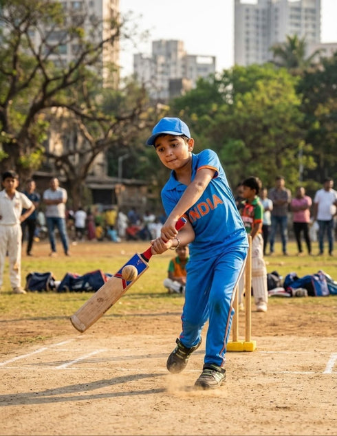 Indian Cricket Team Cricketer Boys Sports Fancy Dress Costume