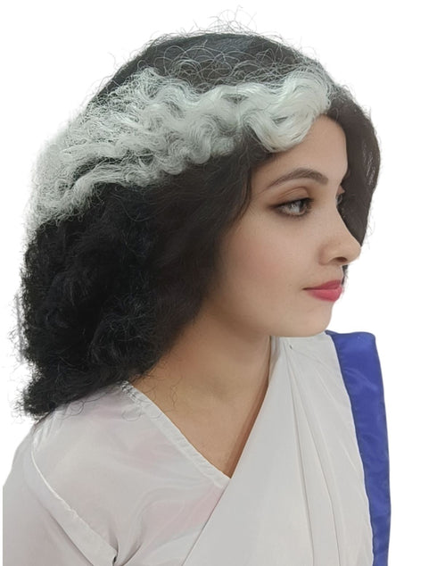 Indira Gandhi Wig for Girls and Women Fancy Dress Costume Accessory