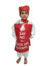 Say No to Drugs & Alcohol Social Awareness Kids Fancy Dress Costume