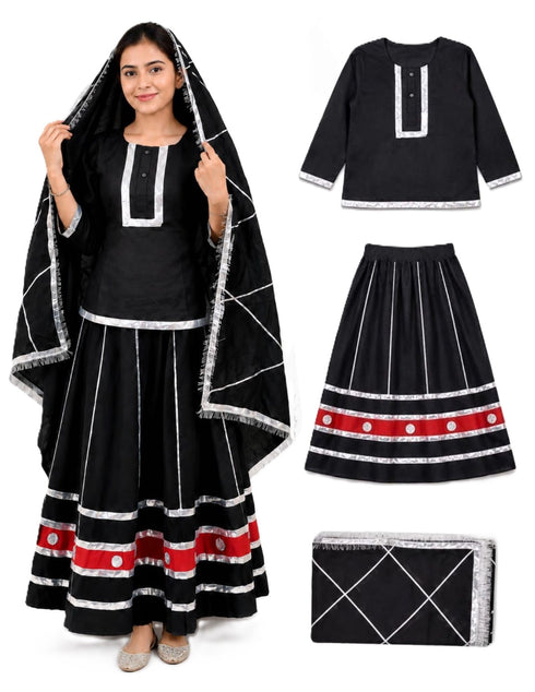Banjara Nomads North Western India Costume for Girls and Women | Without Jewellery