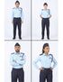 Indian Air Force Defense Pilot Uniform Kids Fancy Dress Costume - Blue