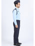 Indian Air Force Defense Pilot Uniform Kids Fancy Dress Costume - Blue