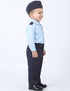 Indian Air Force Defense Pilot Uniform Kids Fancy Dress Costume - Blue