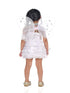 BookMyCostume Fairy Angel Girls with White Wings Girls for Kids Fancy Dress Costume