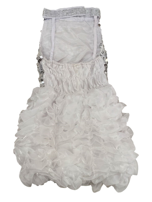 BookMyCostume Fairy Angel Girls with White Wings Girls for Kids Fancy Dress Costume