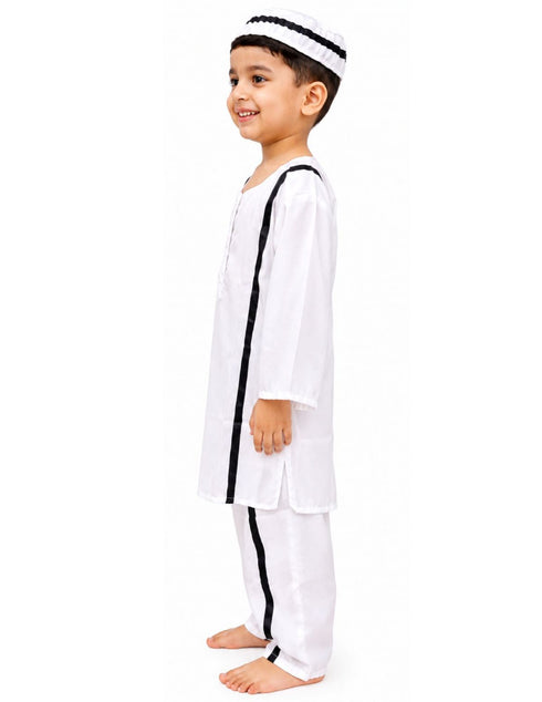 Prisoner Thief Jailed Freedom Fighter Kids Fancy Dress Costume