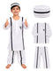 Prisoner Thief Jailed Freedom Fighter Kids Fancy Dress Costume