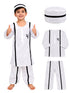 Prisoner Thief Jailed Freedom Fighter Kids Fancy Dress Costume