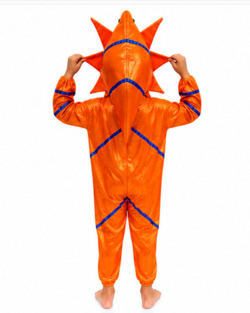 StarFish Star Fish Orange Golden Aquatic Animal Kids Fancy Dress Costume