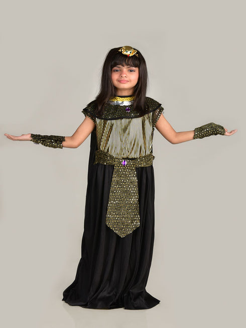 BookMyCostume Egyptian Queen of the Nile Cleopatra International World Costume | Imported