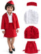 Airline Air Hostess Kids Fancy Dress Costume for Girls - Red