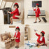 Airline Air Hostess Kids Fancy Dress Costume for Girls - Red