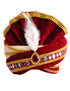 Maroon Indian Dulha Pagdi Indian Wedding Turban for Kids 2-11 Years