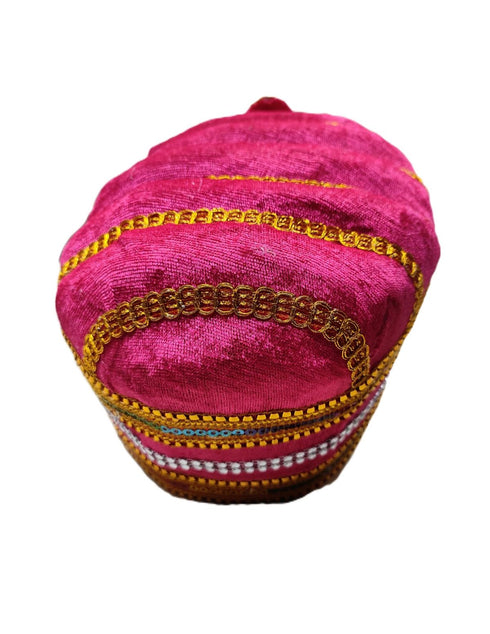 Pink Mughal Emperor Pagdi Indian Turban for Boys and Men