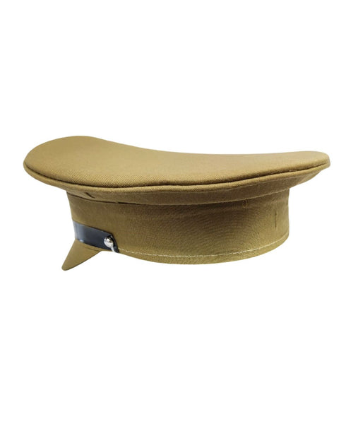 Police Inspector Commissioner Khakhi Cap for Boys and Men