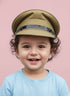 Police Inspector Commissioner Khakhi Cap for Boys and Men