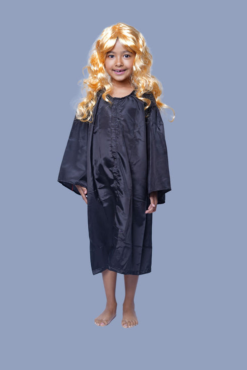 BookMyCostume Wizard Costume School Girl Costume Harry Film Character | Wizard Dress for girls | Kids Fancy Dress Magician Costume for Girls