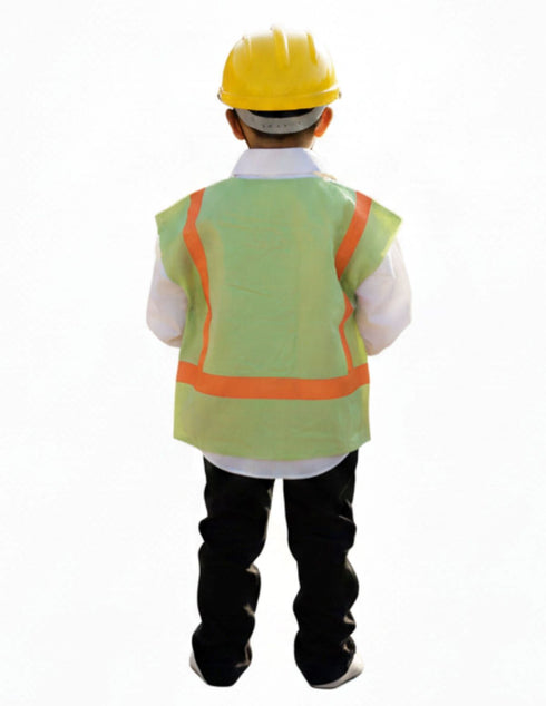 Engineer Civil Construction Worker Builder Community Helper Kids Fancy Dress Costume