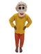 Patlu Indian Cartoon Character Kids Fancy Dress Costume for Boys