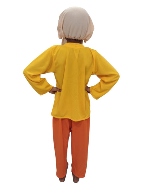 Patlu Indian Cartoon Character Kids Fancy Dress Costume for Boys