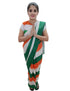 BookMyCostume Tricolour Saree Indian Patriotic Independence Day for Girls Fancy Dress Costume