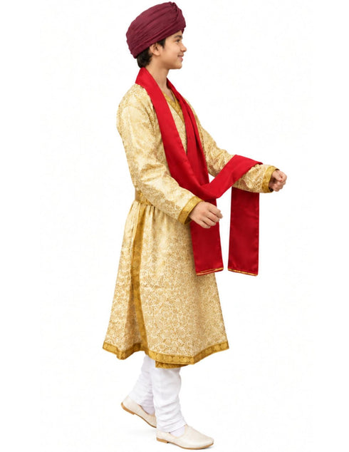 Sikh Wedding Punjabi Dulha Groom With Turban Kids & Adult Fancy Dress Costume