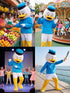 Comical Sailor Duck Cartoon Mascot Costume For Theme Birthday Party & Events | Adults | Full Size