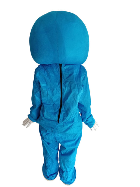 Buy Blue Cartoon Mascot Costume For Theme Birthday Party & Events | Adults | Full Size