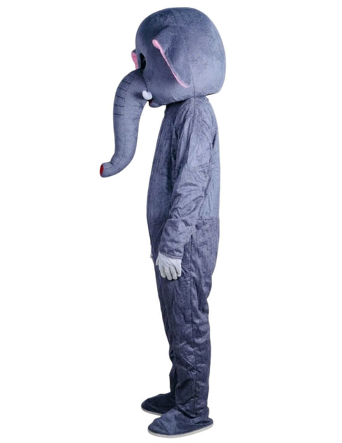 Elephant Cartoon Mascot Costume For Theme Birthday Party & Events | Adults | Full Size
