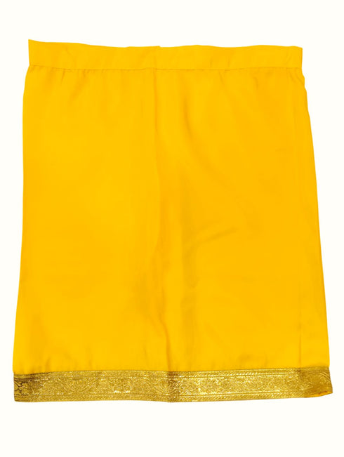 Punjabi Bhangra Baisakhi Folk Dance Costume for Boys and Men | Yellow & Red