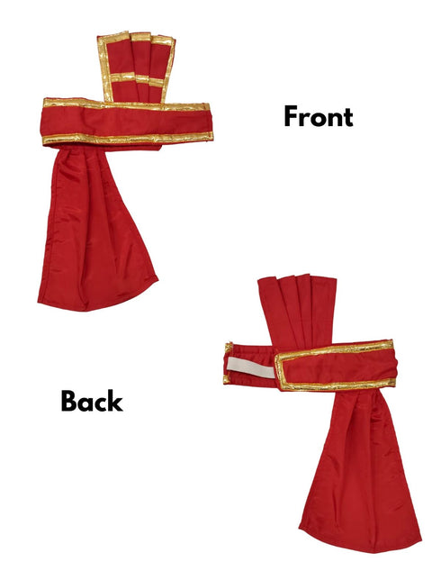 Punjabi Bhangra Baisakhi Folk Dance Costume for Boys and Men | Yellow & Red