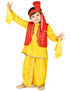Punjabi Bhangra Baisakhi Folk Dance Costume for Boys and Men | Yellow & Red