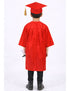 Red Graduate Scholar Graduation Day Gown Kids & Adults Fancy Dress Costume