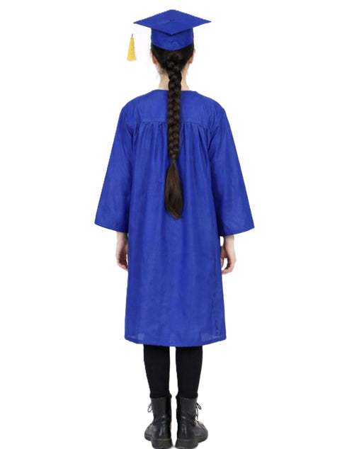 Blue Graduate Scholar Graduation Day Gown Kids & Adults Fancy Dress Costume