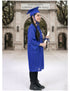 Blue Graduate Scholar Graduation Day Gown Kids & Adults Fancy Dress Costume