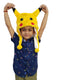 Yellow Cartoon Hoodie Kids & Adults Fancy Dress Costume Accessory